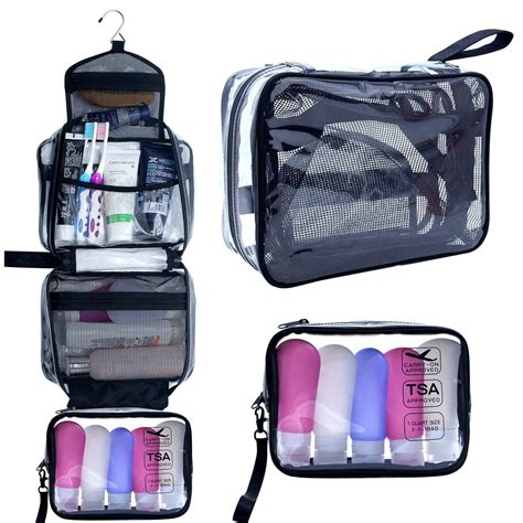 best toiletry bag for travel|tsa approved hanging toiletry bag.